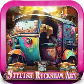 Stylish Rickshaw Art